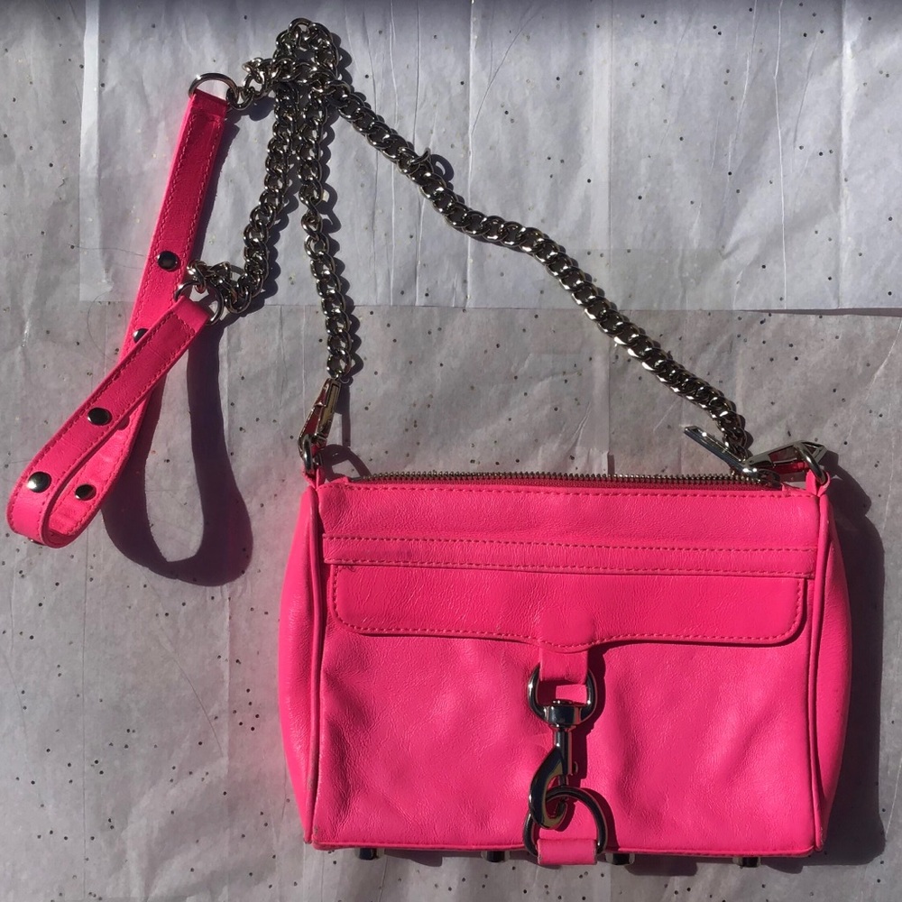 Pink Mini MAC Cross Body Bag, Used and great price